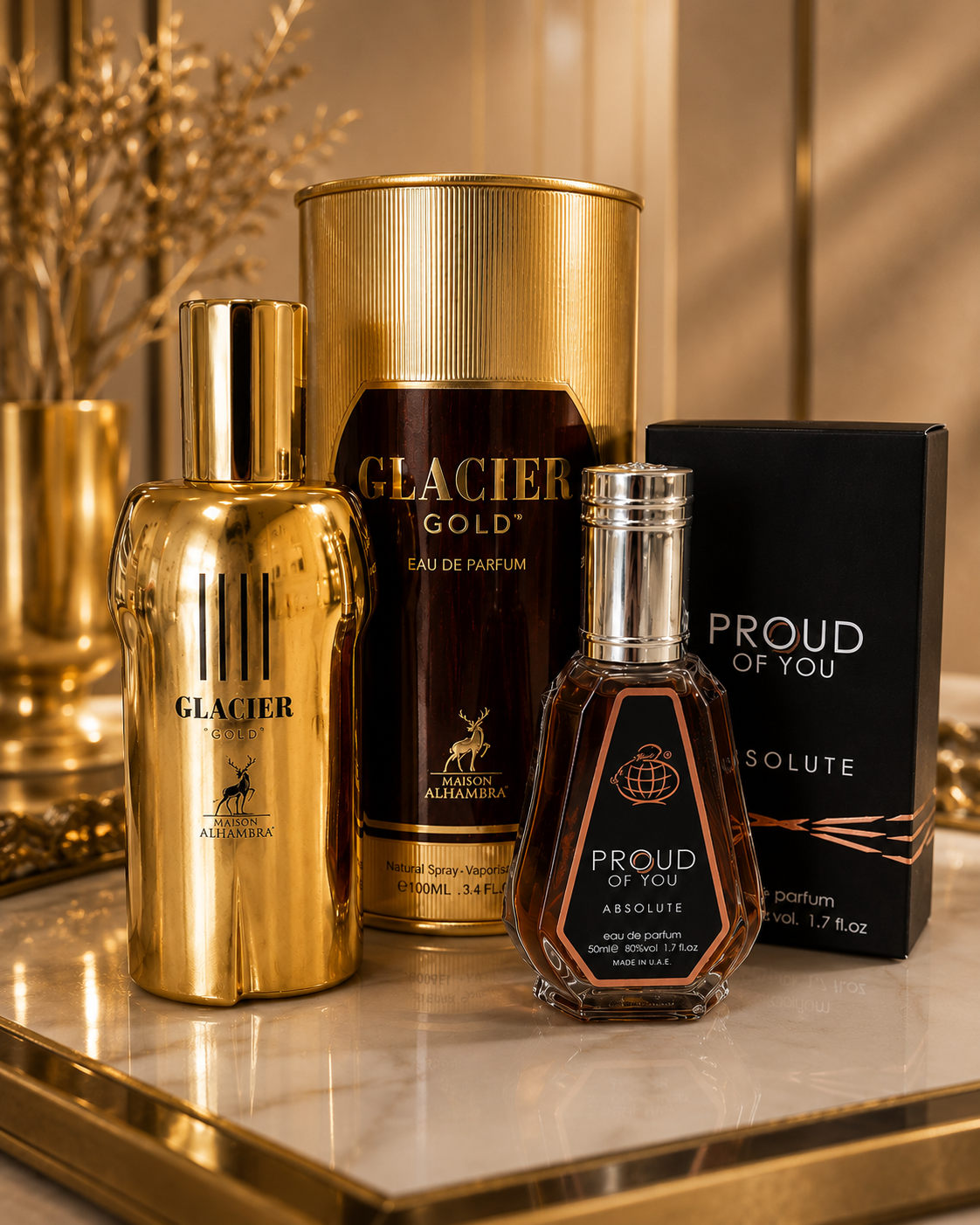 Комплект Glacier Gold 100 ml + Proud Of You Absolute 50 ml