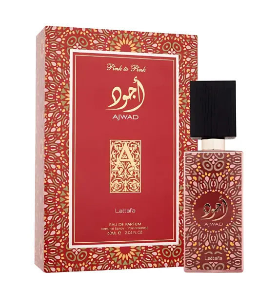 Lattafa Ajwad Pink to Pink EDP 100 мл,Вдъхновен от Oud Maracujá / Maison Crivelli